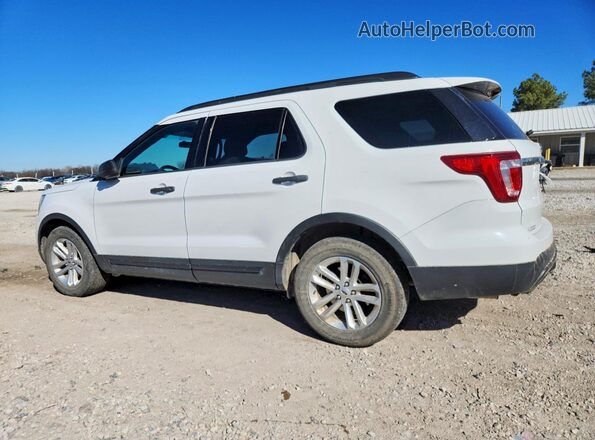 1FM5K7BH2HGA03301 2017 FORD EXPLORER Белый Задняя левая четверть