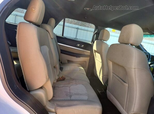 1FM5K7BH2HGA03301 2017 FORD EXPLORER Белый Вид задних сидений