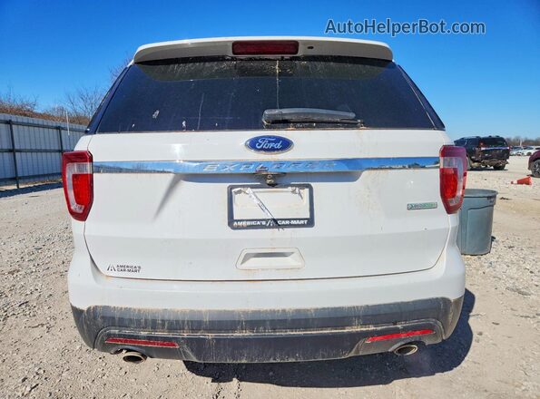 1FM5K7BH2HGA03301 2017 FORD EXPLORER Белый Вид сзади