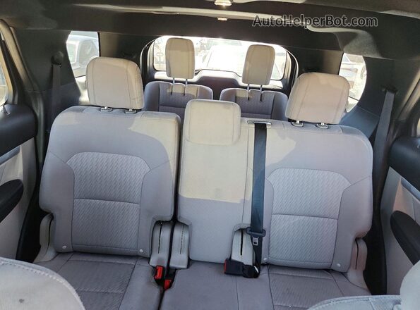 1FM5K7BH4JGC49224 2018 FORD EXPLORER White Rear seats view