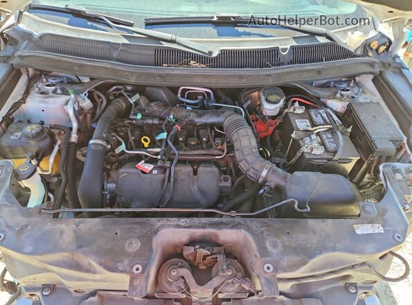 1FM5K7BH4JGC49224 2018 FORD EXPLORER White Engine compartment view