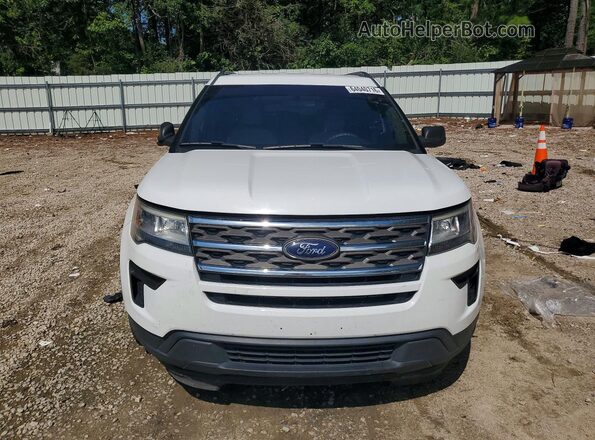 1FM5K7BH4KGA58307 2019 FORD EXPLORER White Դիմացի տեսք