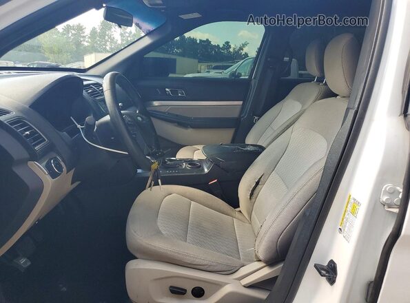 1FM5K7BH4KGA58307 2019 FORD EXPLORER White Սալոնի դիմացի տեսք