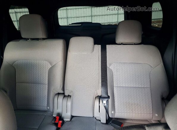 1FM5K7BH4KGA58307 2019 FORD EXPLORER White Հետևի նստատեղերի տեսք