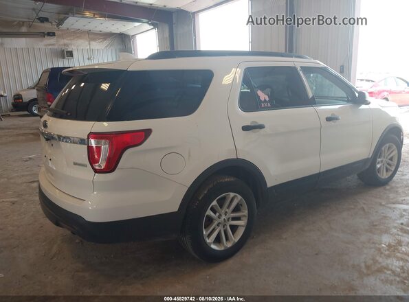 1FM5K7BH5HGA57451 2017 FORD EXPLORER White Задня права чверть