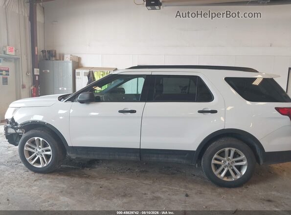 1FM5K7BH5HGA57451 2017 FORD EXPLORER White Вид задньої частини салону