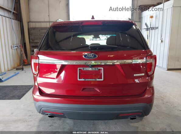 1FM5K7BH5HGC88463 2017 FORD EXPLORER Red 
