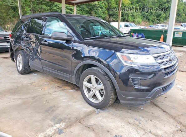 1FM5K7BHXKGA48848 2019 FORD EXPLORER Black Delantero derecho