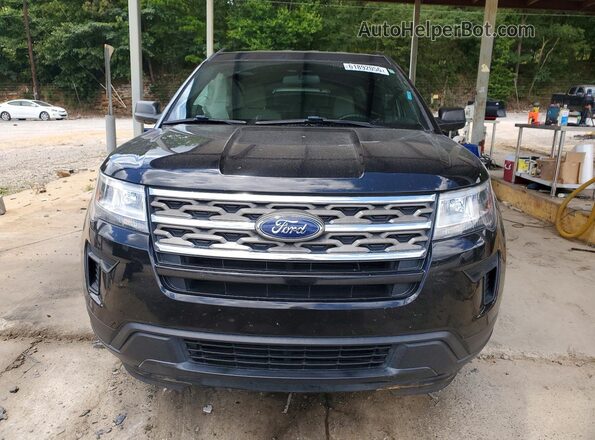1FM5K7BHXKGA48848 2019 FORD EXPLORER Black Vista frontal