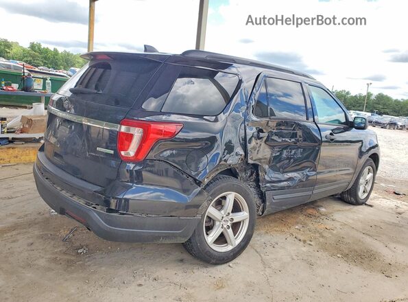 1FM5K7BHXKGA48848 2019 FORD EXPLORER Black Trasero derecho