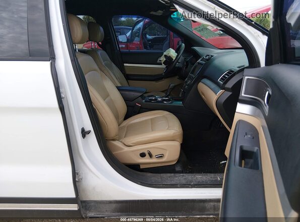1FM5K7D80GGA23123 2016 FORD EXPLORER White Vista interior delantera