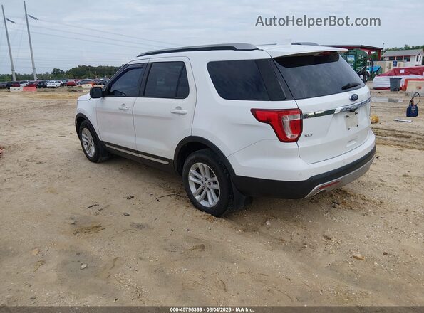 1FM5K7D80GGA23123 2016 FORD EXPLORER White Trasero izquierdo