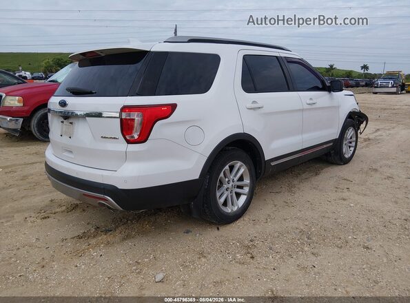 1FM5K7D80GGA23123 2016 FORD EXPLORER White Trasero derecho