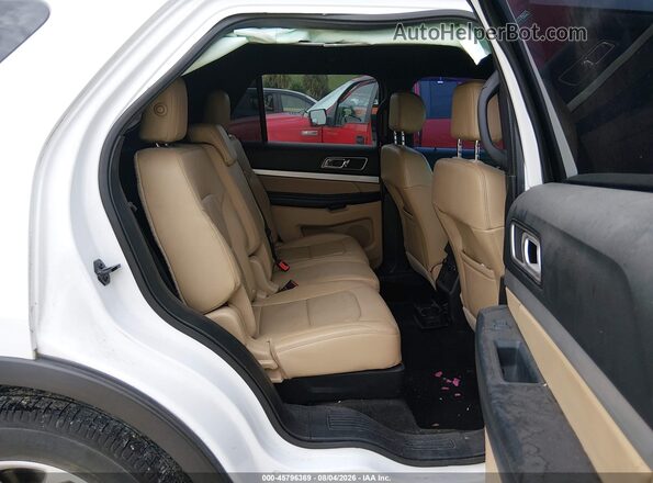1FM5K7D80GGA23123 2016 FORD EXPLORER White Vista de la etiqueta del VIN