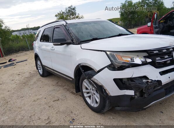 1FM5K7D80GGA23123 2016 FORD EXPLORER White Vista interior trasera