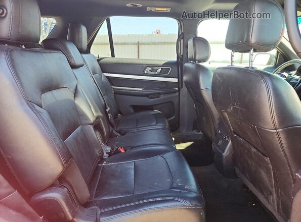 1FM5K7D80GGC34645 2016 FORD EXPLORER Red Սալոնի հետևի տեսք