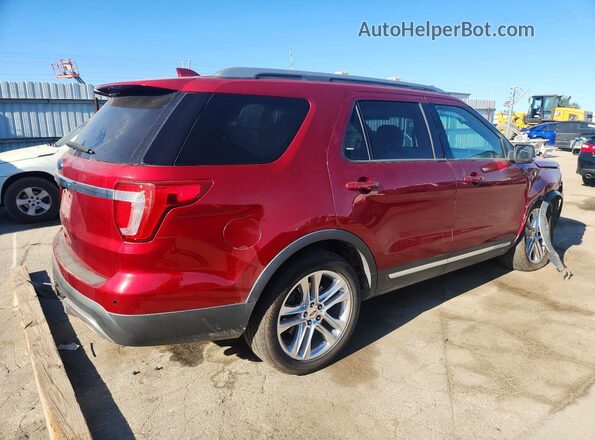 1FM5K7D80GGC34645 2016 FORD EXPLORER Red Հետևի աջ
