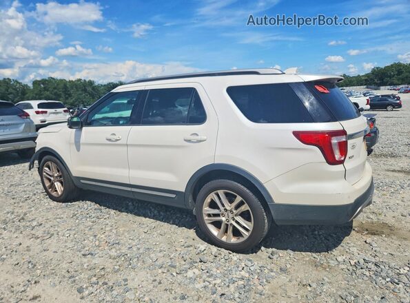 1FM5K7D80HGB03569 2017 FORD EXPLORER White Tył lewy