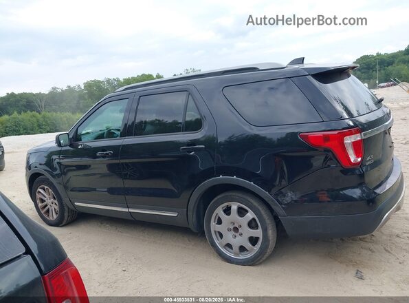 1FM5K7D80HGC55917 2017 FORD EXPLORER Черный Панорамный вид салона 360°