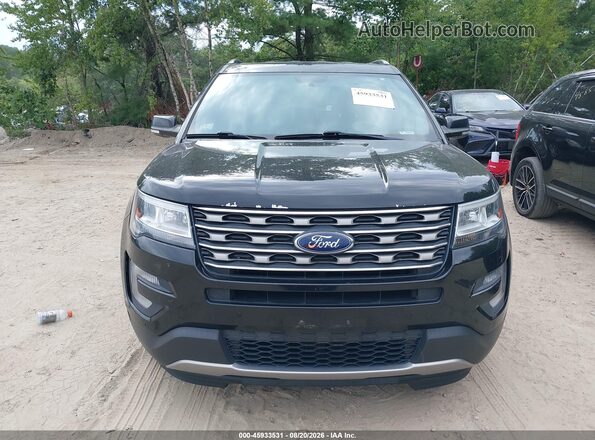1FM5K7D80HGC55917 2017 FORD EXPLORER Черный Вид щитка приборов