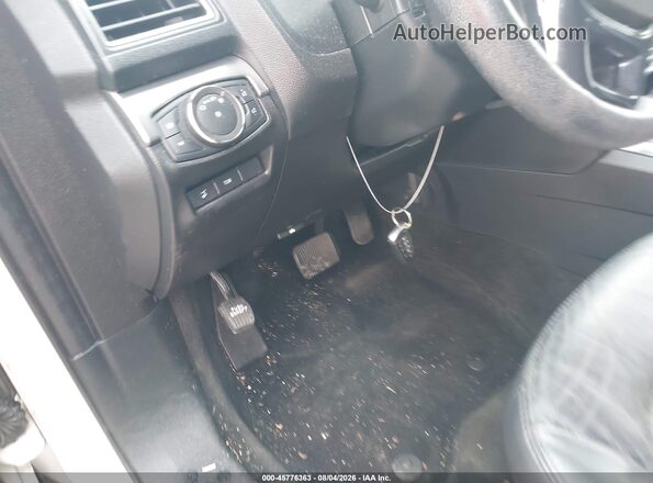 1FM5K7D80JGA87380 2018 FORD EXPLORER White Vista del salpicadero