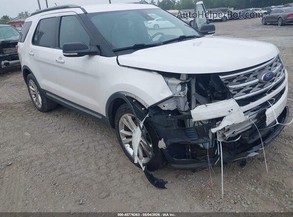 1FM5K7D80JGA87380 2018 FORD EXPLORER White 