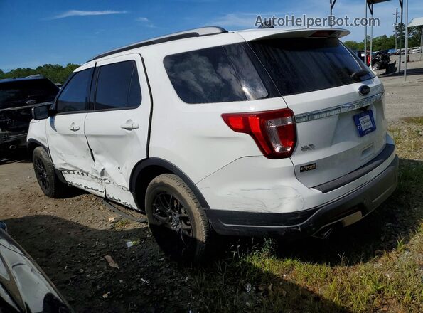 1FM5K7D80JGA95608 2018 FORD EXPLORER White უკანა მარცხენა