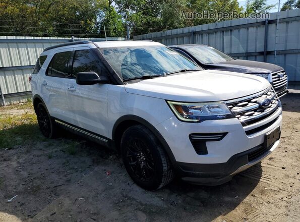 1FM5K7D80JGA95608 2018 FORD EXPLORER White წინა მარჯვენა