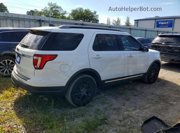 1FM5K7D80JGA95608 2018 FORD EXPLORER White უკანა მარჯვენა