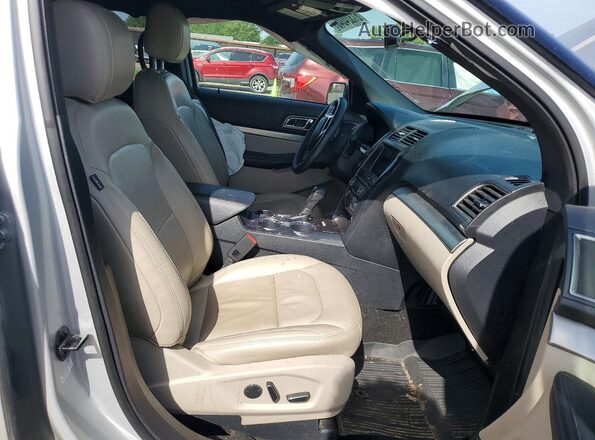 1FM5K7D80JGC80919 2018 FORD EXPLORER Silver Vista interior delantera