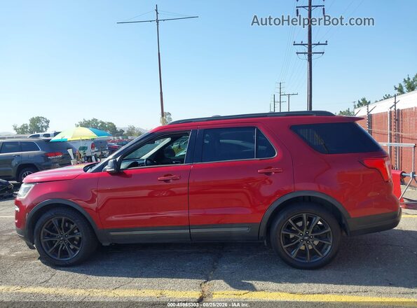 1FM5K7D80KGA09408 2019 FORD EXPLORER Maroon 