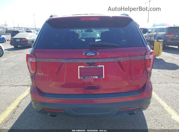 1FM5K7D80KGA09408 2019 FORD EXPLORER Maroon 
