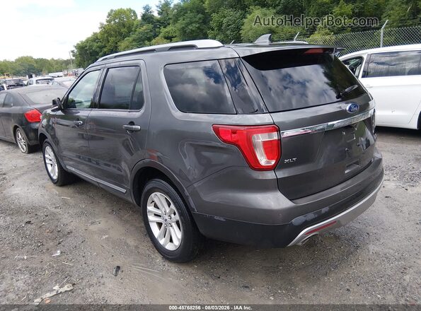 1FM5K7D81GGA32980 2016 FORD EXPLORER Gray Tył lewy
