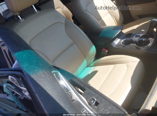 1FM5K7D81GGD14441 2016 FORD EXPLORER Синий Вид салона спереди