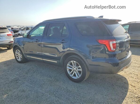 1FM5K7D81GGD28551 2016 FORD EXPLORER Blue Tył lewy