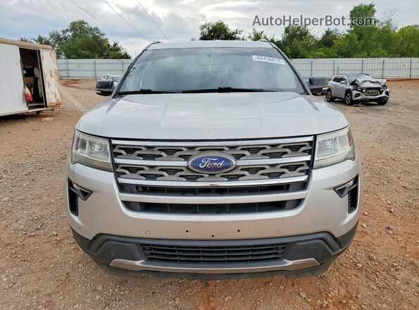 1FM5K7D81JGA67476 2018 FORD EXPLORER Silver Vista frontal