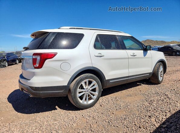 1FM5K7D81JGC00642 2018 FORD EXPLORER White Հետևի աջ