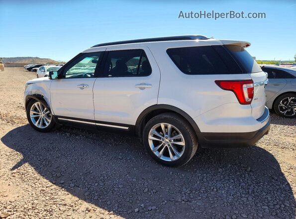 1FM5K7D81JGC00642 2018 FORD EXPLORER White Հետևի ձախ