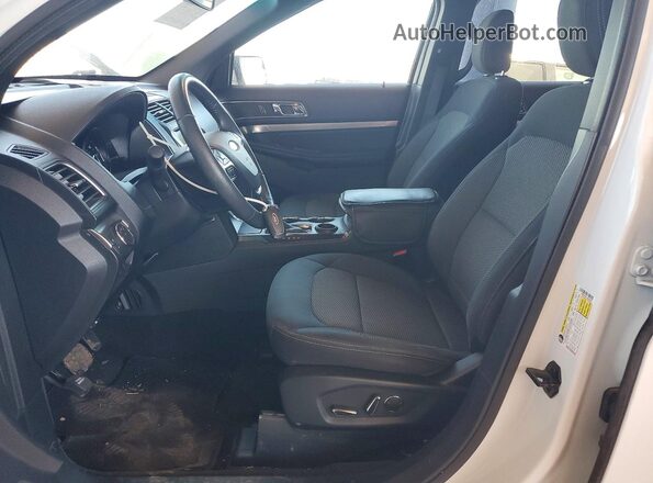 1FM5K7D81JGC00642 2018 FORD EXPLORER White Սալոնի դիմացի տեսք