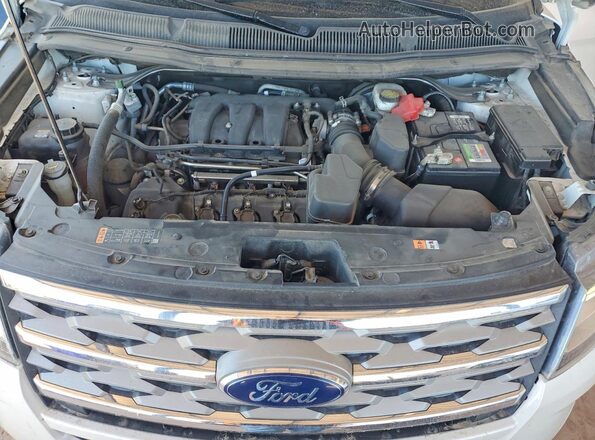 1FM5K7D81JGC00642 2018 FORD EXPLORER White Շարժիչի բաժամունքի տեսք