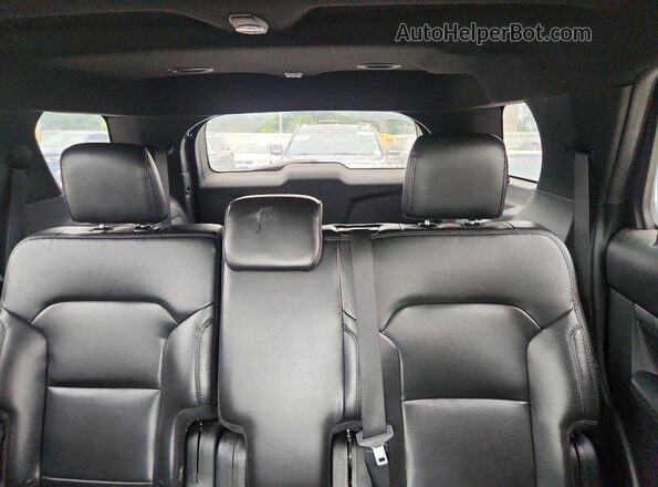 1FM5K7D81KGA39081 2019 FORD EXPLORER Red Widok tylnych siedzeń