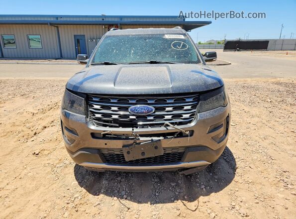 1FM5K7D82GGA70797 2016 FORD EXPLORER Gray Vista frontal