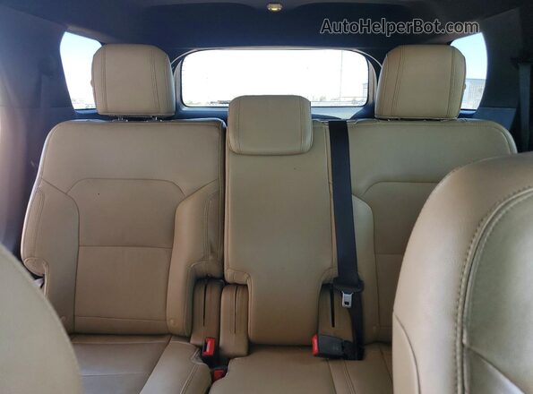 1FM5K7D82GGA70797 2016 FORD EXPLORER Gray Vista de los asientos traseros