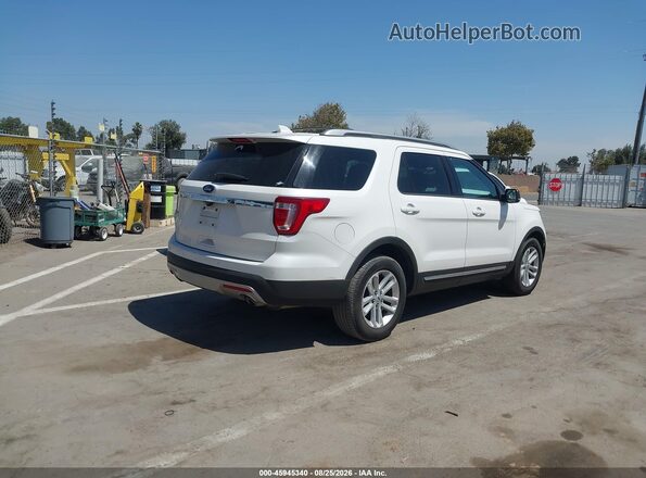 1FM5K7D82GGB80281 2016 FORD EXPLORER White უკანა მარჯვენა