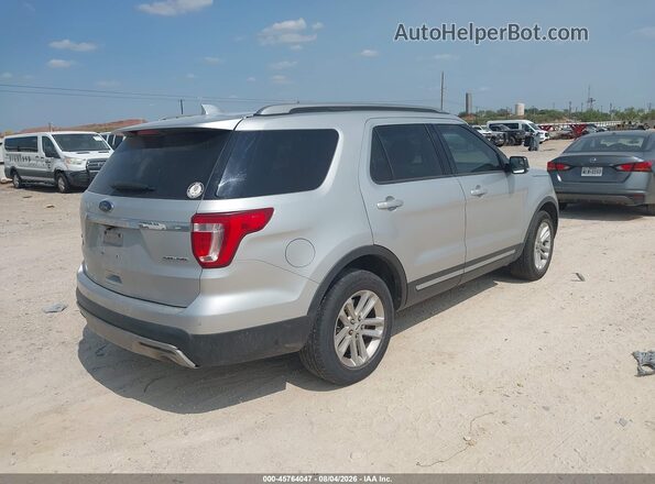 1FM5K7D82GGC57926 2016 FORD EXPLORER Silver უკანა მარჯვენა