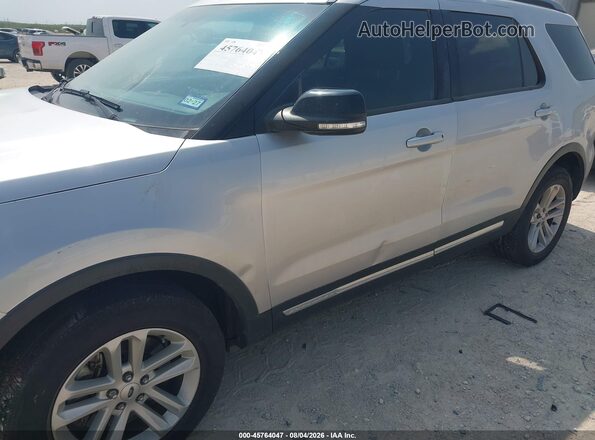 1FM5K7D82GGC57926 2016 FORD EXPLORER Silver წინა ხედი