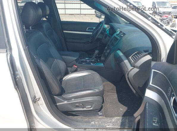 1FM5K7D82GGC57926 2016 FORD EXPLORER Silver წინა სალონის ხედი