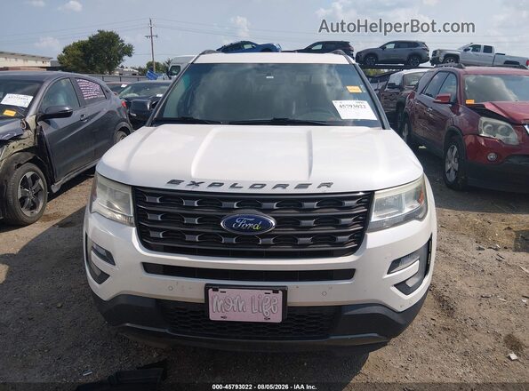 1FM5K7D82HGD12120 2017 FORD EXPLORER White Rear interior view
