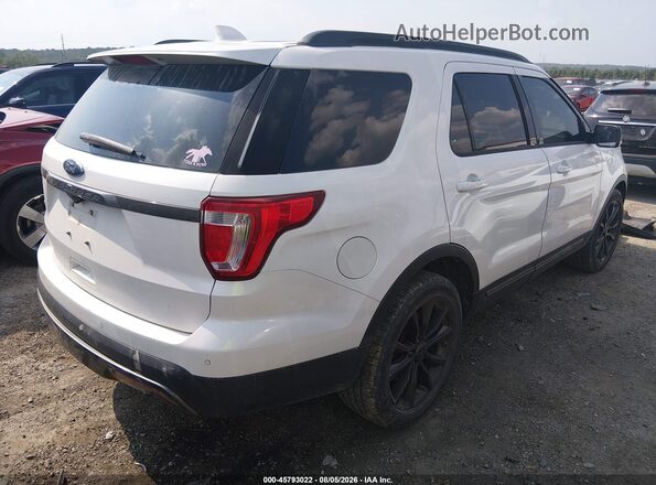 1FM5K7D82HGD12120 2017 FORD EXPLORER White Rear right