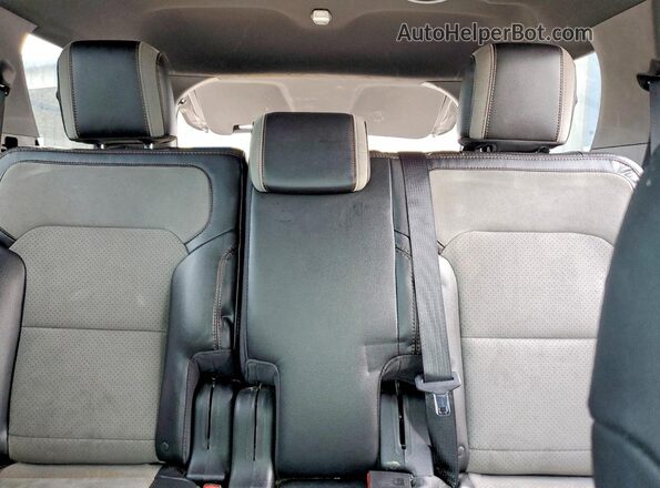 1FM5K7D82HGD40581 2017 FORD EXPLORER Black Вид задніх сидінь